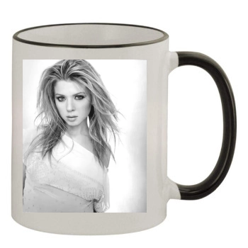 Tara Reid 11oz Colored Rim & Handle Mug