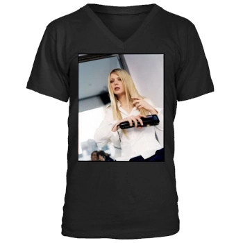 Tara Reid Men's V-Neck T-Shirt