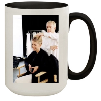 Tara Reid 15oz Colored Inner & Handle Mug