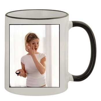 Tara Reid 11oz Colored Rim & Handle Mug