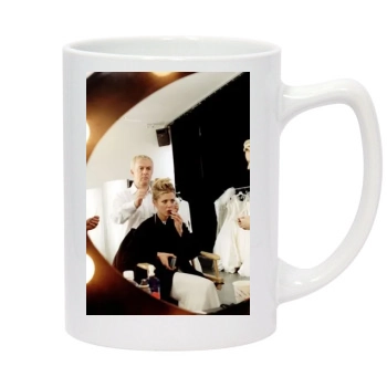 Tara Reid 14oz White Statesman Mug