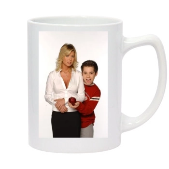 Tara Reid 14oz White Statesman Mug