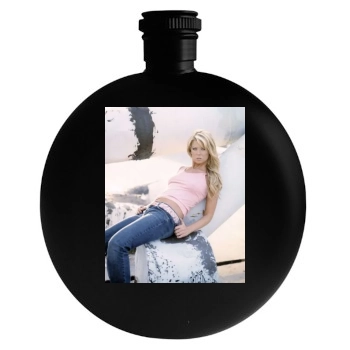 Tara Reid Round Flask