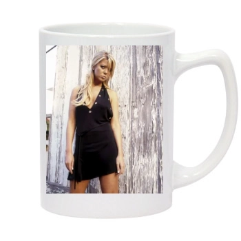 Tara Reid 14oz White Statesman Mug