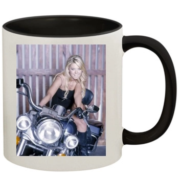 Tara Reid 11oz Colored Inner & Handle Mug