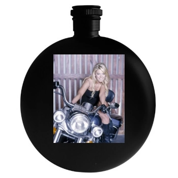 Tara Reid Round Flask