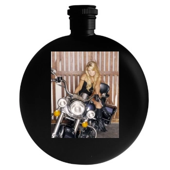 Tara Reid Round Flask