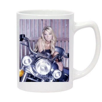 Tara Reid 14oz White Statesman Mug