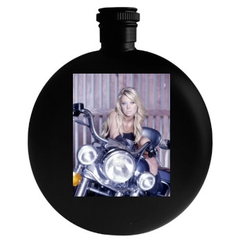 Tara Reid Round Flask