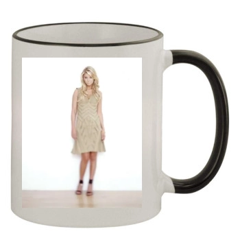 Tara Reid 11oz Colored Rim & Handle Mug