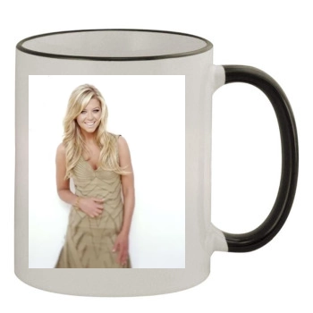 Tara Reid 11oz Colored Rim & Handle Mug