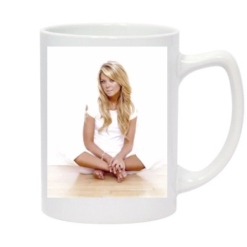 Tara Reid 14oz White Statesman Mug