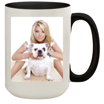 Tara Reid 15oz Colored Inner & Handle Mug