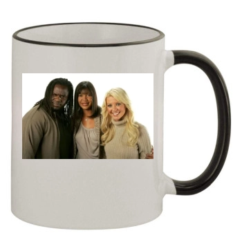 Tara Reid 11oz Colored Rim & Handle Mug