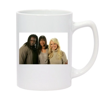 Tara Reid 14oz White Statesman Mug