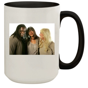 Tara Reid 15oz Colored Inner & Handle Mug