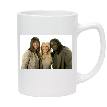 Tara Reid 14oz White Statesman Mug