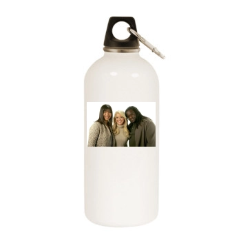 Tara Reid White Water Bottle With Carabiner