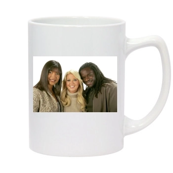 Tara Reid 14oz White Statesman Mug