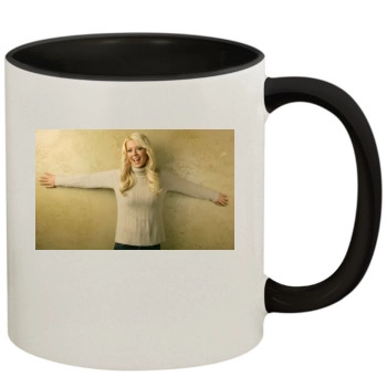 Tara Reid 11oz Colored Inner & Handle Mug