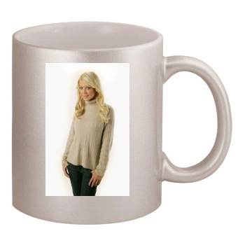 Tara Reid 11oz Metallic Silver Mug