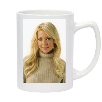 Tara Reid 14oz White Statesman Mug