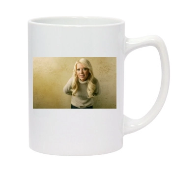 Tara Reid 14oz White Statesman Mug