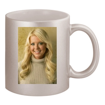 Tara Reid 11oz Metallic Silver Mug