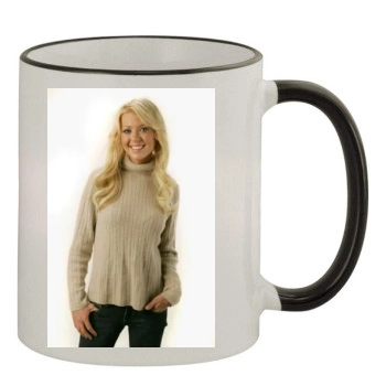 Tara Reid 11oz Colored Rim & Handle Mug