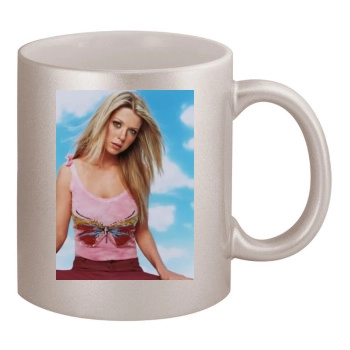 Tara Reid 11oz Metallic Silver Mug