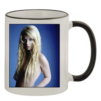 Tara Reid 11oz Colored Rim & Handle Mug