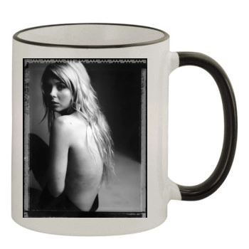 Tara Reid 11oz Colored Rim & Handle Mug