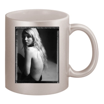 Tara Reid 11oz Metallic Silver Mug