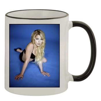 Tara Reid 11oz Colored Rim & Handle Mug