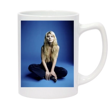 Tara Reid 14oz White Statesman Mug