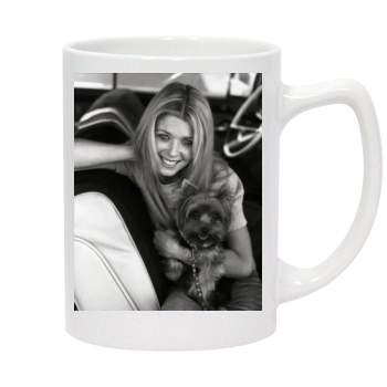 Tara Reid 14oz White Statesman Mug