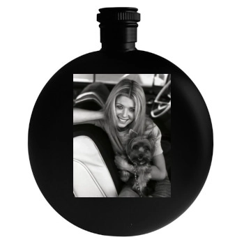 Tara Reid Round Flask