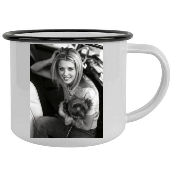 Tara Reid Camping Mug