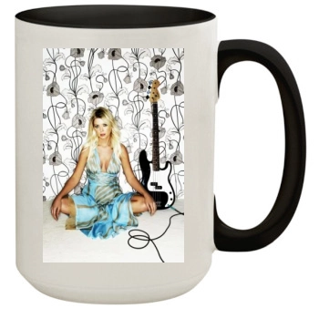 Tara Reid 15oz Colored Inner & Handle Mug