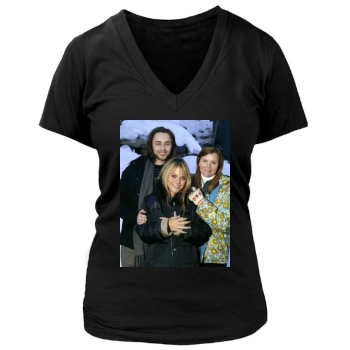 Taryn Manning Women's Deep V-Neck TShirt