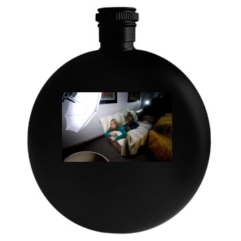 Taryn Manning Round Flask