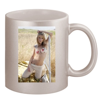 Taryn Manning 11oz Metallic Silver Mug