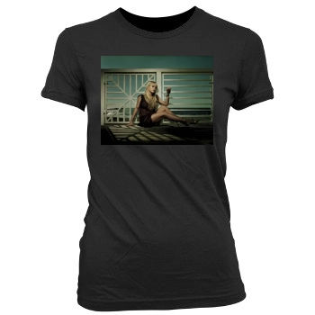 Taryn Manning Women's Junior Cut Crewneck T-Shirt