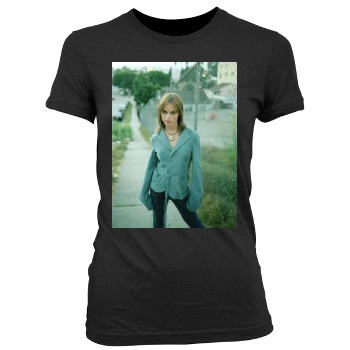 Taryn Manning Women's Junior Cut Crewneck T-Shirt