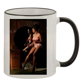 Tatyana Ali 11oz Colored Rim & Handle Mug