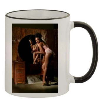 Tatyana Ali 11oz Colored Rim & Handle Mug