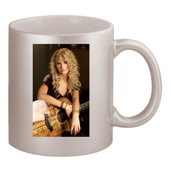 Taylor Swift 11oz Metallic Silver Mug