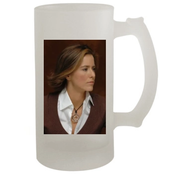 Tea Leoni 16oz Frosted Beer Stein