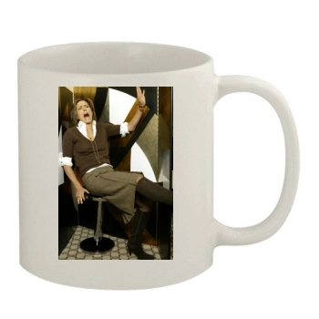 Tea Leoni 11oz White Mug