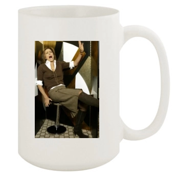 Tea Leoni 15oz White Mug